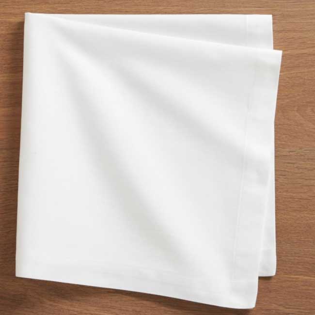 White Napkins