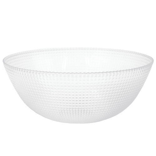 Clear Serving Salad Bowls