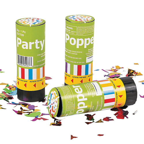 Party Poppers