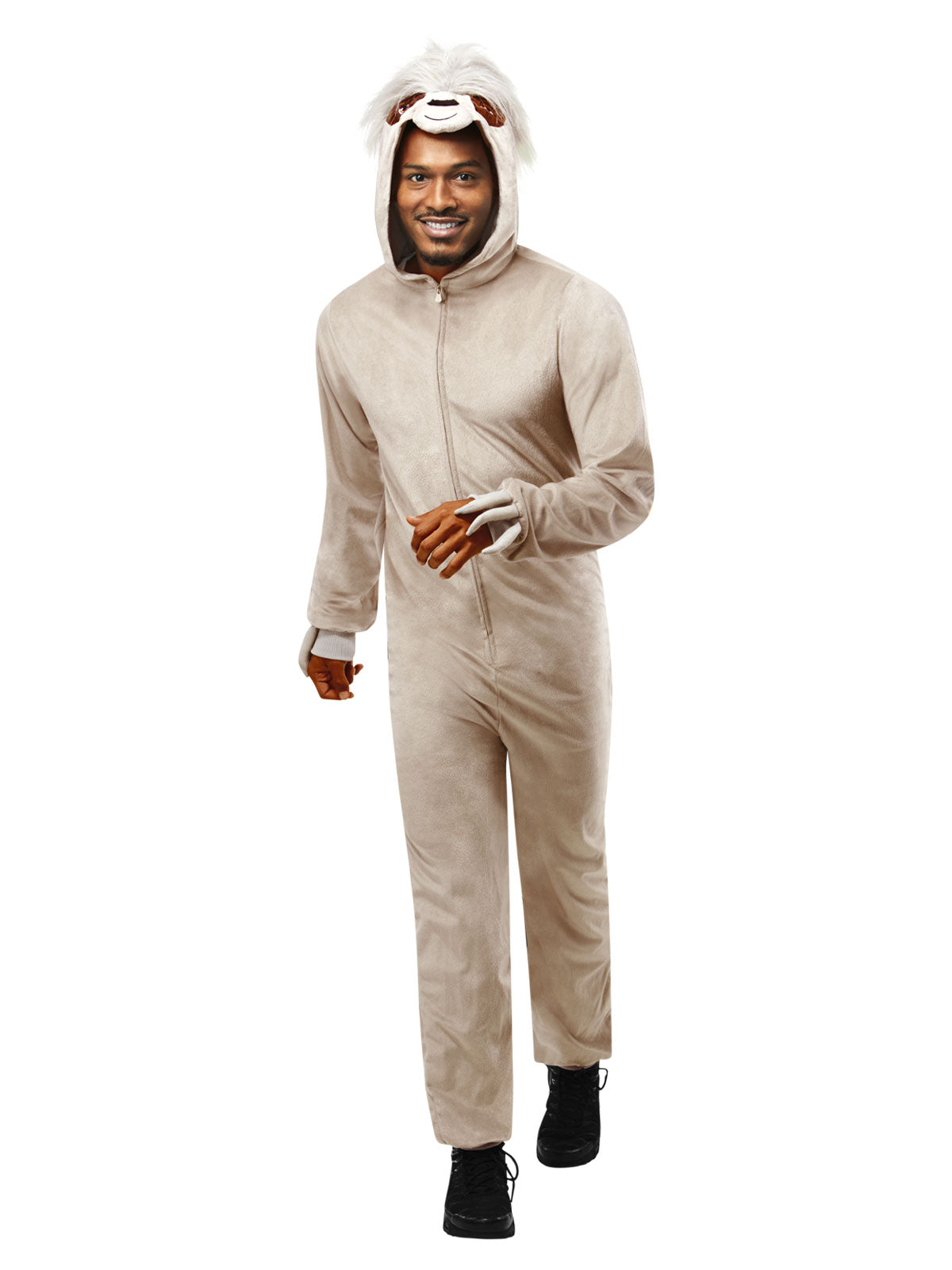 Sloth Furry Onesie Costume, Adult