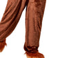 Big Foot Furry Onesie Costume, Adult