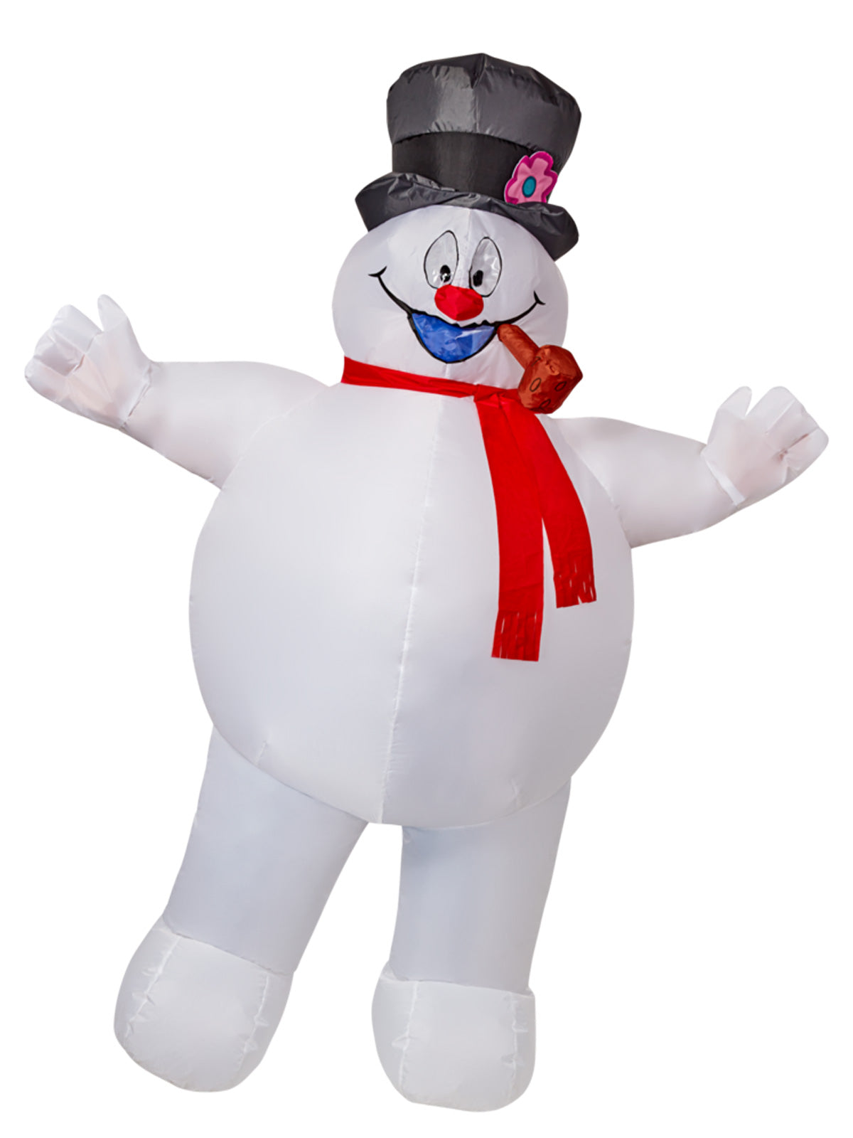 Frosty The Snowman Inflatable Costume, Adult