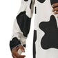 Cow Furry Onesie Costume, Adult