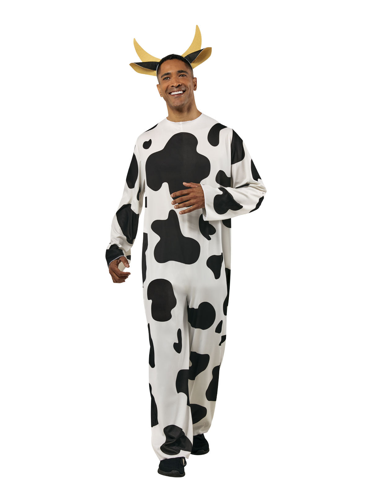 Cow Furry Onesie Costume, Adult