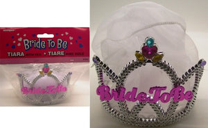 Bride To Be Veil Tiara