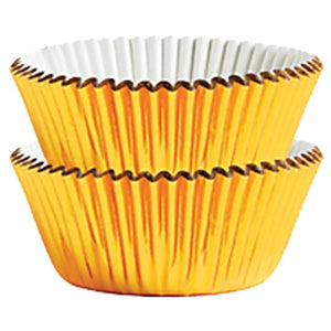 Mini Baking Cups Metallic Gold 3cm