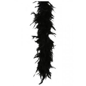 Black Feather Boa 1.8 Metre