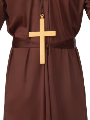 Monk Robe Brown Adult 15026