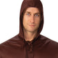 Monk Robe Brown Adult 15026