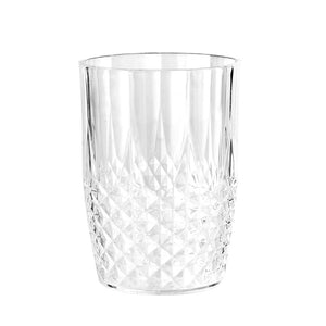 Faux Crystal Look Short Tumbler 450ML