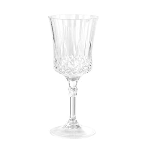 Faux Crystal Look Wine Glass 210ML