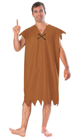 Barney Rubble Classic Costume, Adult