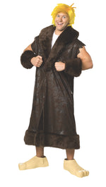 Barney Rubble Deluxe Costume, Adult