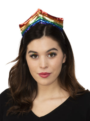 Pride Sequin Tiara - Adult