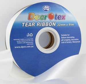 Tear Ribbon White