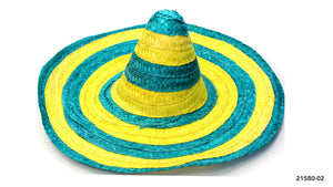 Sombrero Green And Yellow Stripes