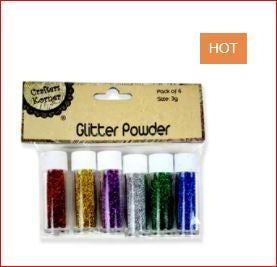 Craft Glitter Powder Tubes