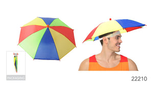 Rainbow Umbrella Hat