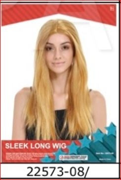 Sleek Long Wig Golden