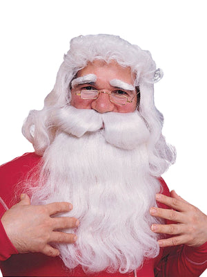 Santa Beard & Wig Set - Adult