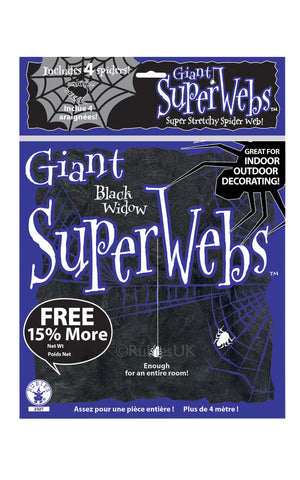 Spider Webbing - White