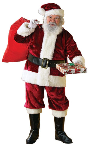 Santa Suit Crimson Regency Deluxe, Adult