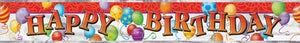 Banners Birthday Balloons Foil