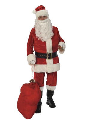 Santa Suit Velvet, Adult