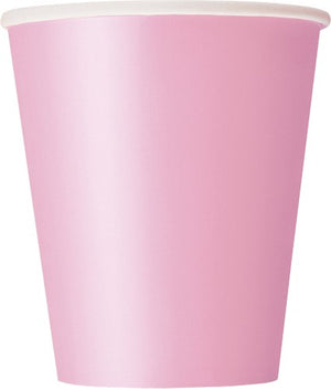 Light Pink Paper Cups 270ML