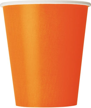 Pumpkin Orange Paper Cups 270ml