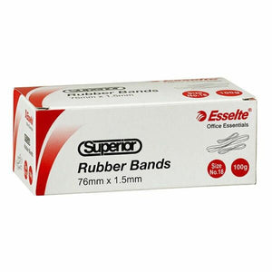 Esselte Superior Rubber Bands 76mmx1.5mm