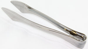 Silver Look Plastic Tongs