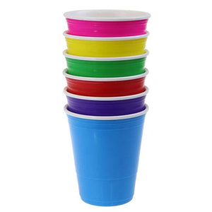 Colourful Plastic College Cups