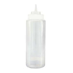 Clear Plastic Squeeze Bottle 1 Litre