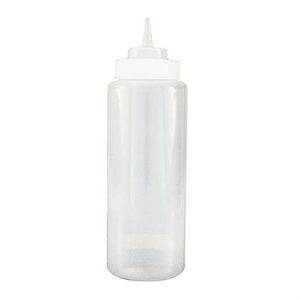 Clear Plastic Squeeze Bottle 1 Litre