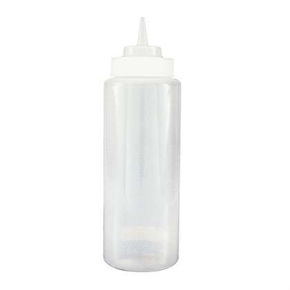 Clear Plastic Squeeze Bottle 708ml