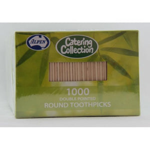 Round Double Pointed Toothpicks