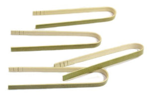 Bamboo Tongs 10cms