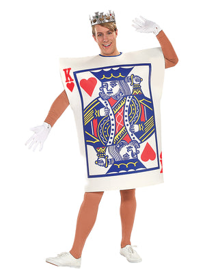 King Of Hearts Playing Card Costume, Adult