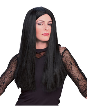 Morticia Wig - Adult