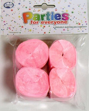 Pink Streamers 4pk