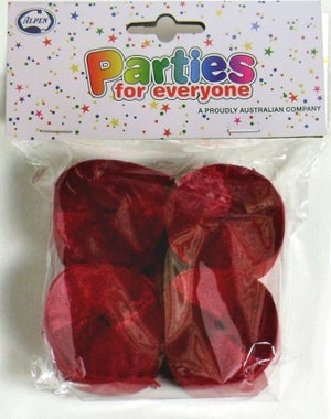 Maroon Streamers 4pk