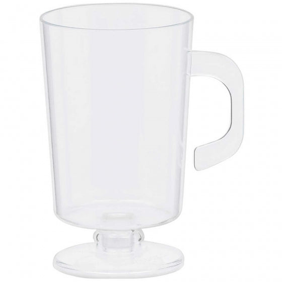 Mini Catering Coffee Cups Clear Plastic 2.5oz/ 74ml