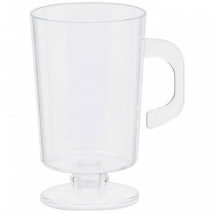 Mini Catering Coffee Cups Clear Plastic 2.5oz/ 74ml