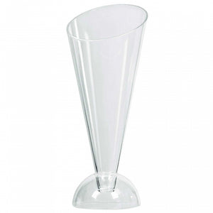 Plastic Mini Cones With Stands 29.5ML