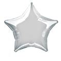 Silver Star Foil Balloon