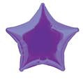 Purple Star Foil Balloon