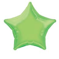 LimeGreen Star Foil Balloon