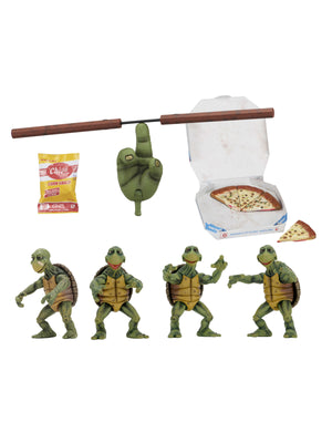 Tmnt 1990 Movie - Baby Turtles Set 1/4Th Scale Action Figures