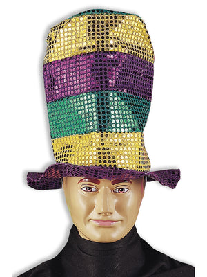 Sequin Stove Pipe Hat